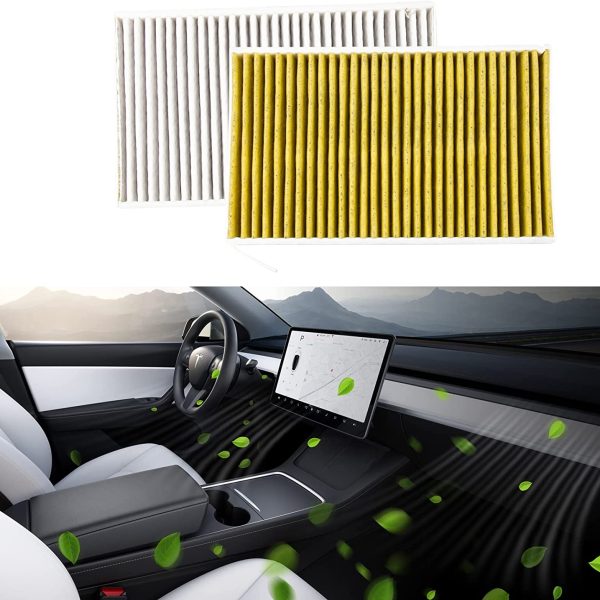 Tesla Model Y Model 3 Replacement Cabin Air Filter 2016-2023